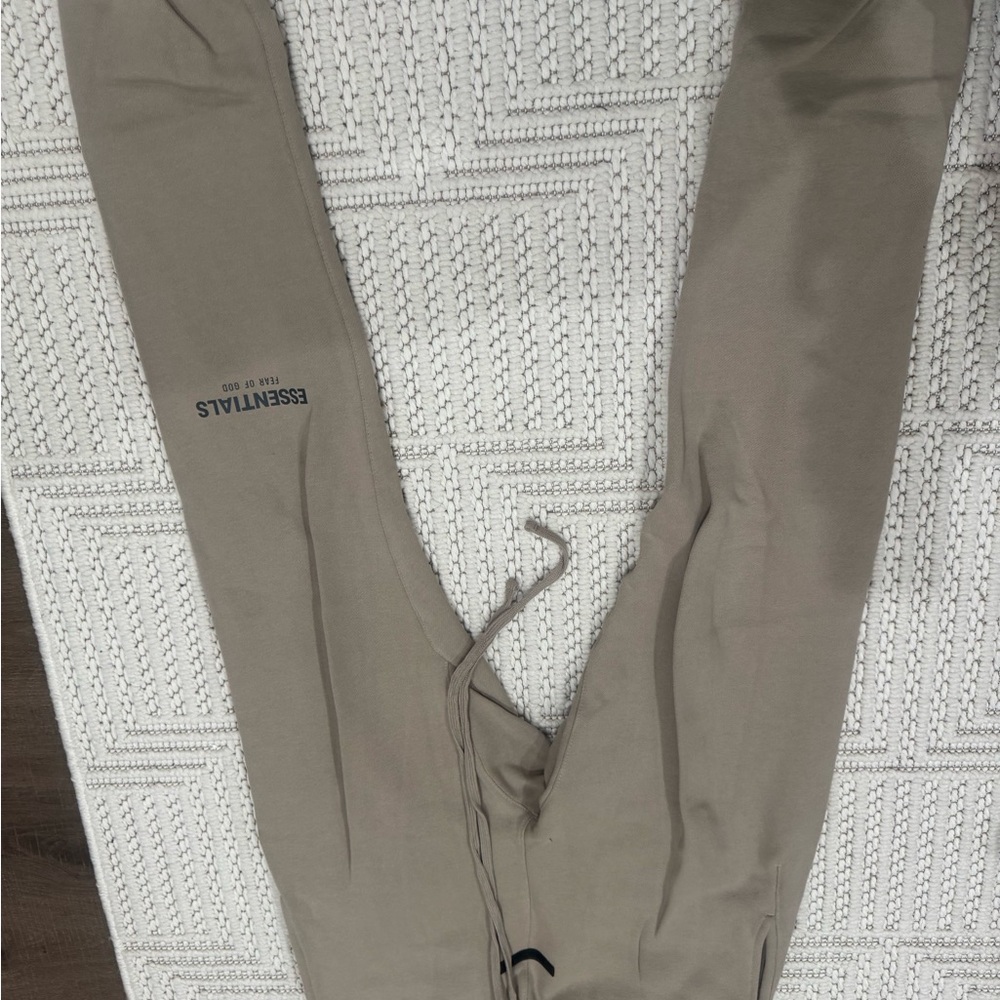 Essentials Beige Joggers